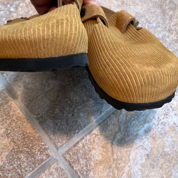 Birkenstock Boston Suede Embossed Clogs Size 8 NEW - Picture 12 of 16